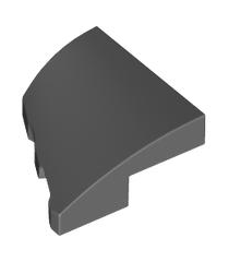 LEGO - Wig 2 x 2 x 2/3 rechts - Dark Bluish Gray | N - Thumbnail