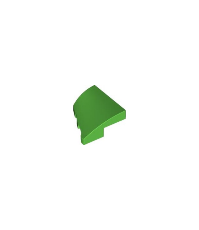 LEGO - Wig 2 x 2 x 2/3 rechts - Bright Green | N
