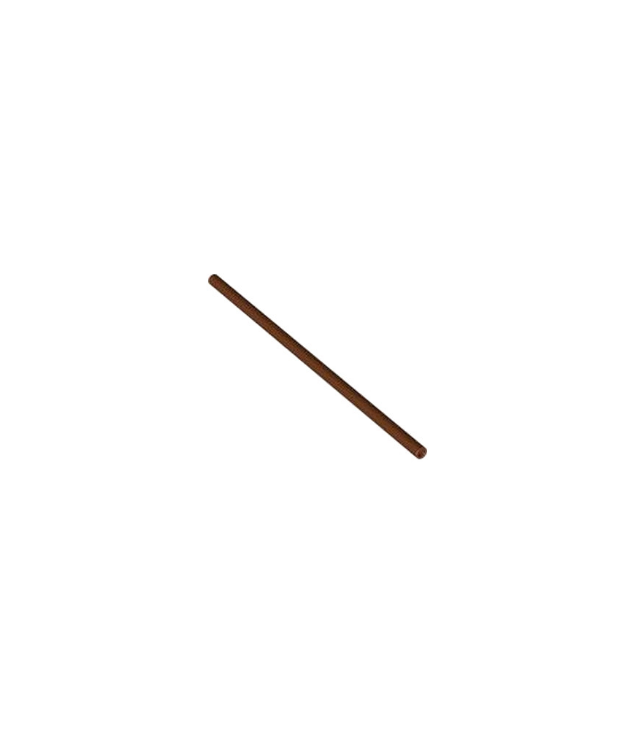 LEGO - Slang, stijf Ø3 mm 12L / 9,6 cm - Reddish Brown | N