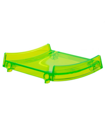 LEGO - Stuntz sport loopings­helling sectie - Trans-Bright Green | N - Thumbnail