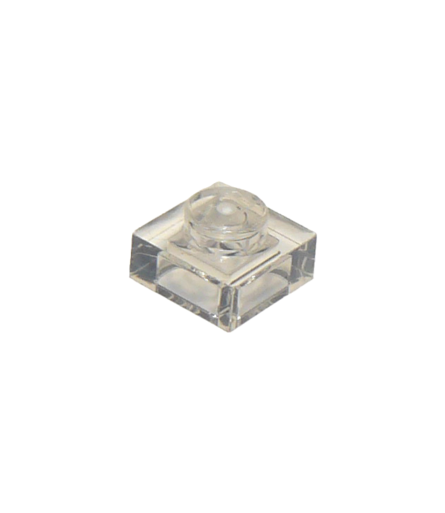 LEGO - Plaat 1 x 1 - Trans-Clear | N