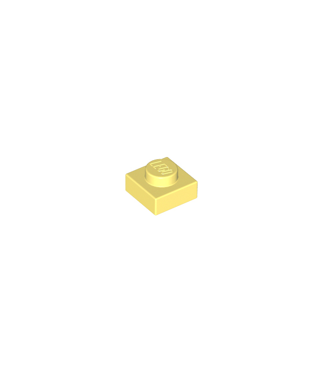 LEGO - Plaat 1 x 1 - Bright Light Yellow | N