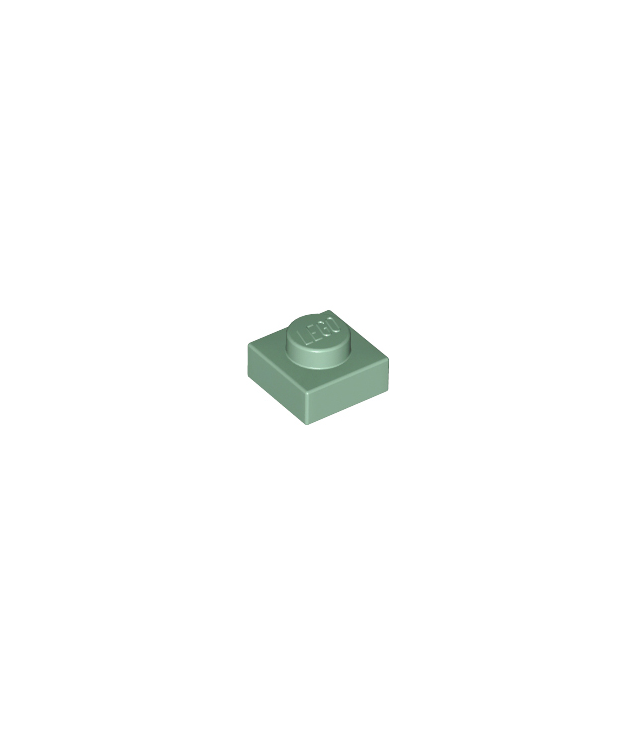 LEGO - Plaat 1 x 1 - Sand Green | N