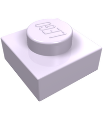 LEGO - Plaat 1 x 1 - Lavender | N - Thumbnail
