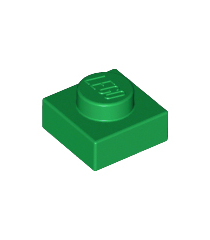 LEGO - Plaat 1 x 1 - Green | N - Thumbnail