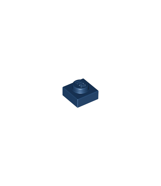 LEGO - Plaat 1 x 1 - Dark Blue | N