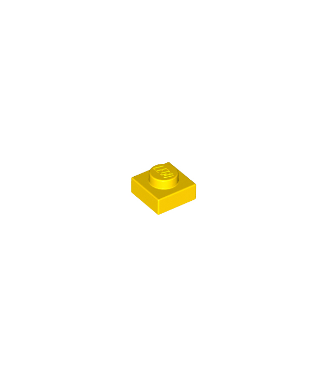 LEGO - Plaat 1 x 1 - Yellow | N