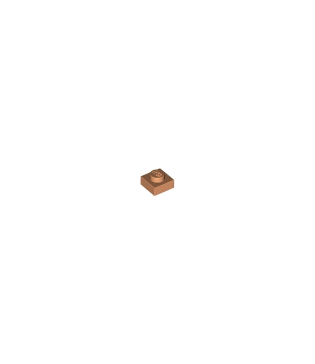 LEGO - Plaat 1 x 1 - Nougat | N