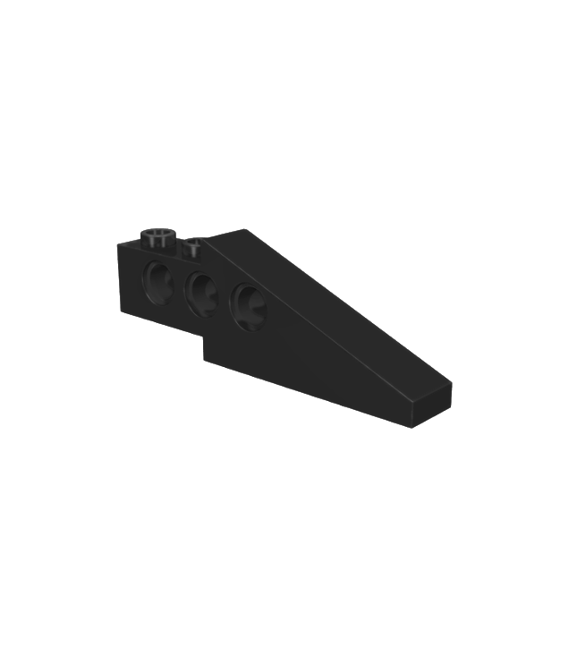 LEGO - Technic helling 6 x 1 x 1 2/3 - Black | N