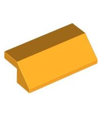 LEGO - Helling 45 graden 2 x 4 met uitsparing zonder noppen - Bright Light Orange | N - Thumbnail