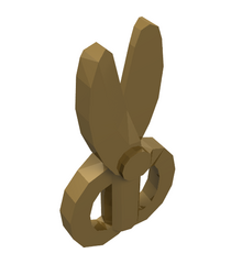 LEGO - Minifiguur-accessoire, schaar - Pearl Gold | N - Thumbnail