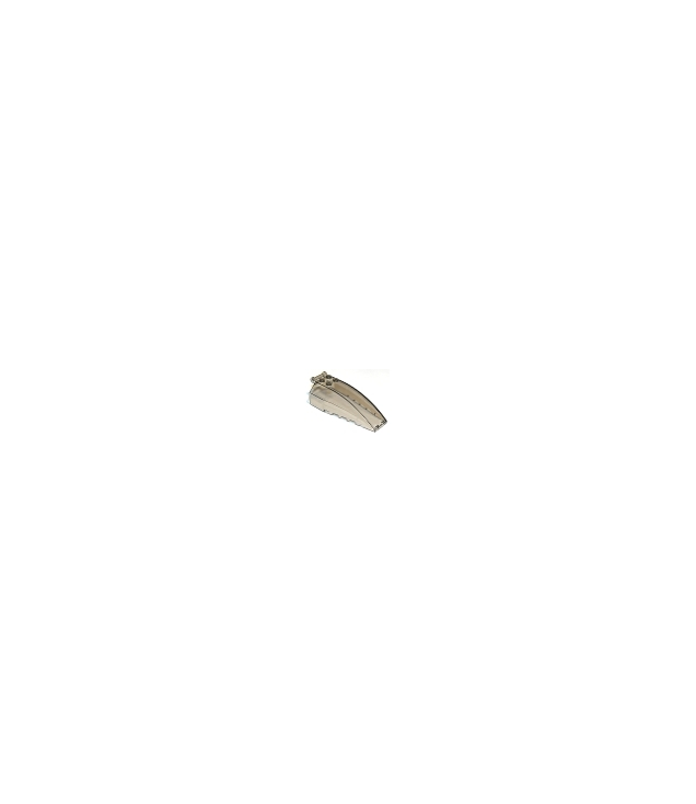 LEGO - Voorruit 8 x 4 x 2 met 4 noppen en staaf-handgreep - Trans-Brown | N