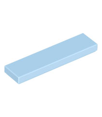 LEGO - Tegel 1 x 4 - Bright Light Blue | N - Thumbnail