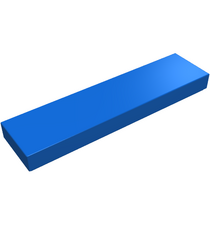LEGO - Tegel 1 x 4 - Blue | N - Thumbnail