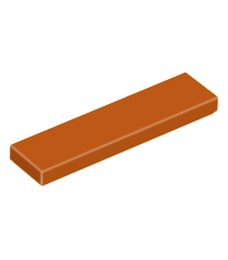 LEGO - Tegel 1 x 4 - Dark Orange | N - Thumbnail