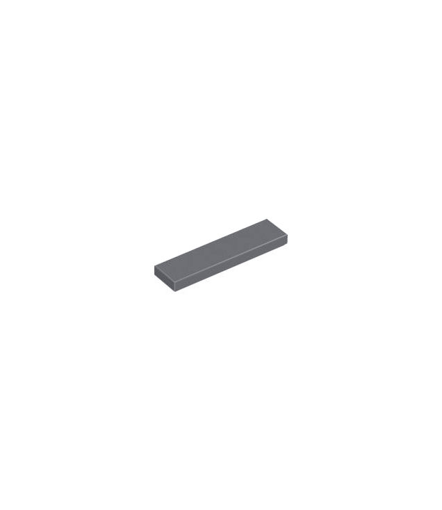 LEGO - Tegel 1 x 4 - Dark Bluish Gray | N
