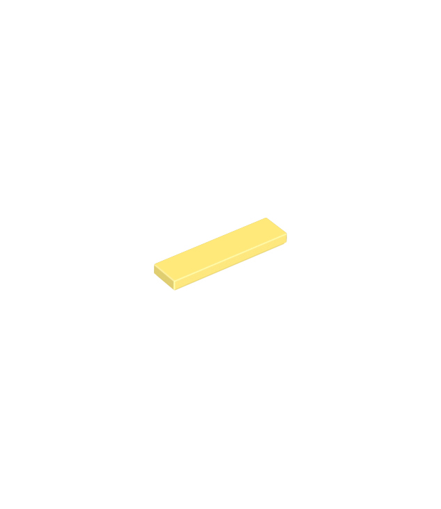 LEGO - Tegel 1 x 4 - Bright Light Yellow | N