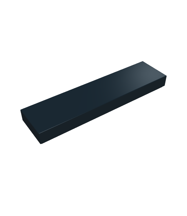 LEGO - Tegel 1 x 4 - Black | N