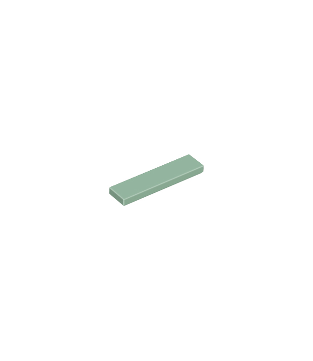LEGO - Tegel 1 x 4 - Sand Green | N