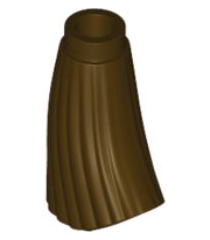 LEGO - Minifiguur-accessoire, bezemharen met nophouder - Dark Brown | N - Thumbnail