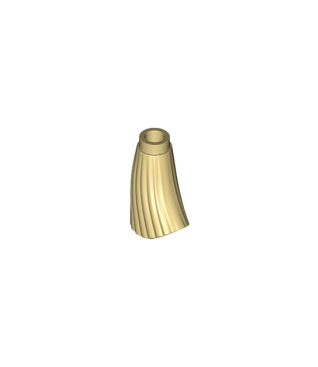 LEGO - Minifiguur-accessoire, bezemharen met nophouder - Tan | N