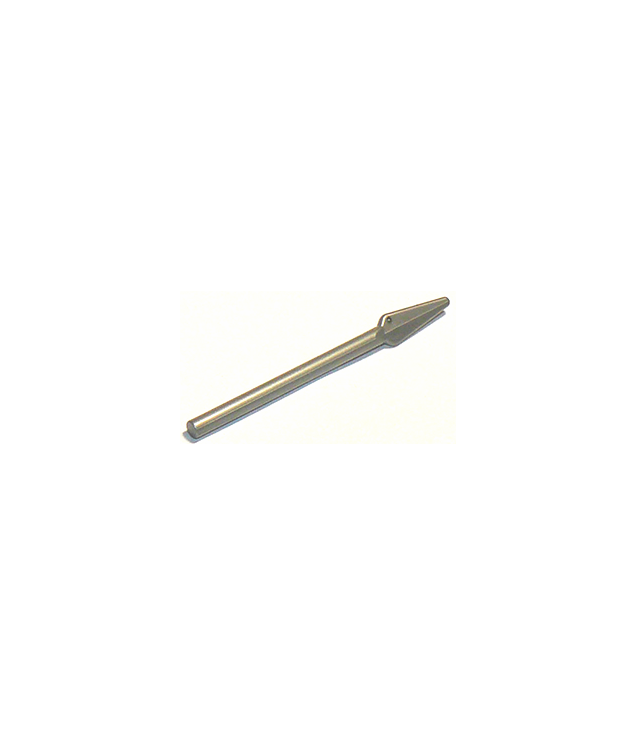 LEGO - Minifiguur-wapen, speer met vlak handvatuiteinde - Flat Silver | N