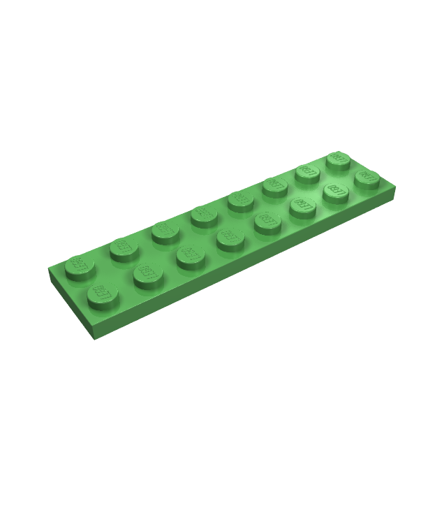 LEGO - Plaat 2 x 8 - Bright Green | N