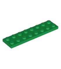 LEGO - Plaat 2 x 8 - Green | N - Thumbnail