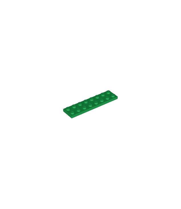 LEGO - Plaat 2 x 8 - Green | N