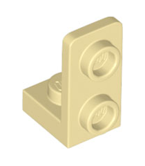 LEGO - Beugel 1 x 1 - 1 x 2 omgekeerd - Tan | N - Thumbnail