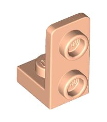 LEGO - Beugel 1 x 1 - 1 x 2 omgekeerd - Light Nougat | N - Thumbnail