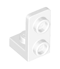 LEGO - Beugel 1 x 1 - 1 x 2 omgekeerd - White | N - Thumbnail