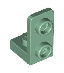 LEGO - Beugel 1 x 1 - 1 x 2 omgekeerd - Sand Green | N - Thumbnail