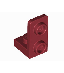 LEGO - Beugel 1 x 1 - 1 x 2 omgekeerd - Dark Red | N - Thumbnail