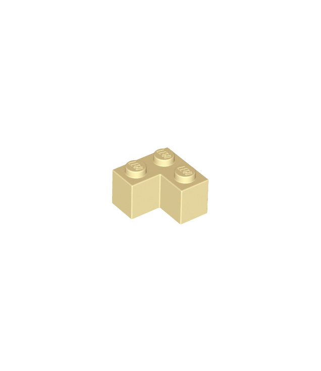 LEGO - Steen 2 x 2 hoek - Tan | N