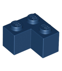 LEGO - Steen 2 x 2 hoek - Dark Blue | N - Thumbnail
