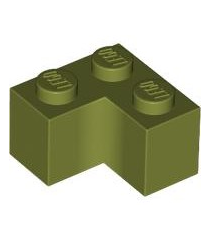 LEGO - Steen 2 x 2 hoek - Olive Green | N - Thumbnail