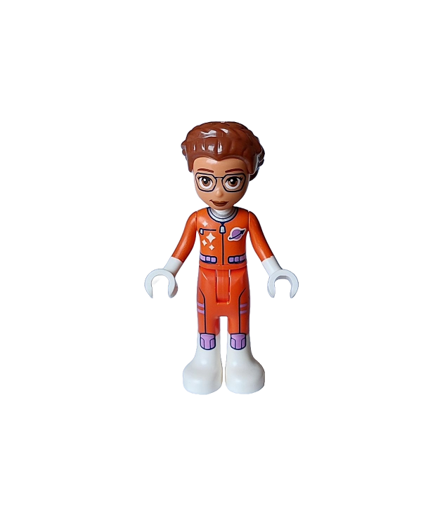 LEGO - Friends Olivia (volwassen) – astronaut, roodoranje ruimtepak - | N