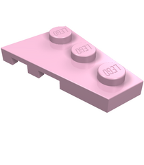 LEGO - Wig, plaat 3 x 2 rechts - Bright Pink | N - Thumbnail