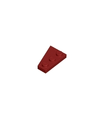 LEGO - Wig, plaat 3 x 2 rechts - Dark Red | N - Thumbnail