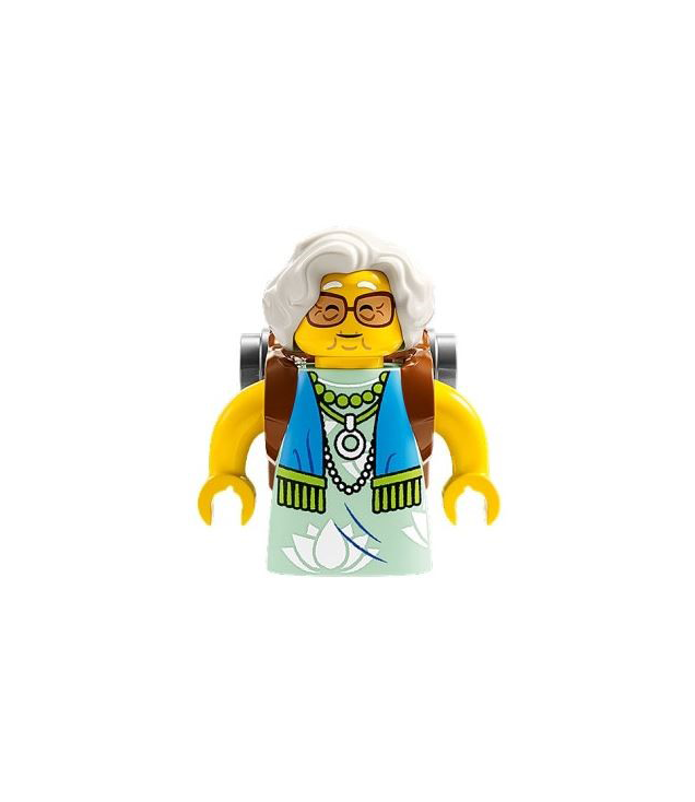 LEGO - Mevrouw Castillo – roodbruine en zilverkleurige rugzak - | N