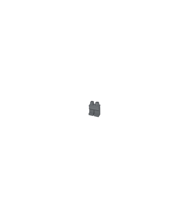 LEGO - Heupen en benen egaal - Dark Bluish Gray | N