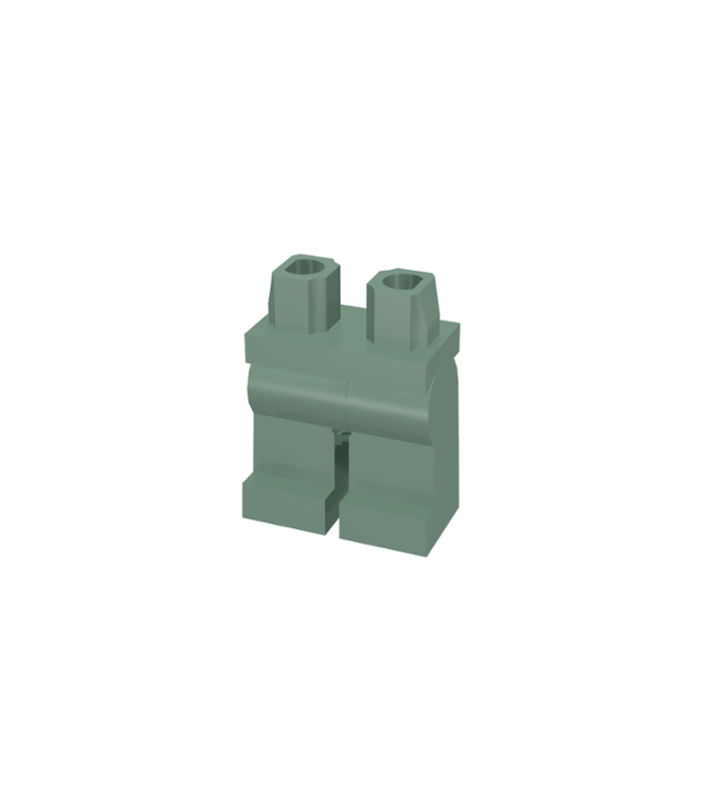 LEGO - Heupen en benen egaal - Sand Green | N