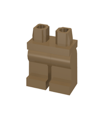 LEGO - Heupen en benen egaal - Dark Tan | N - Thumbnail