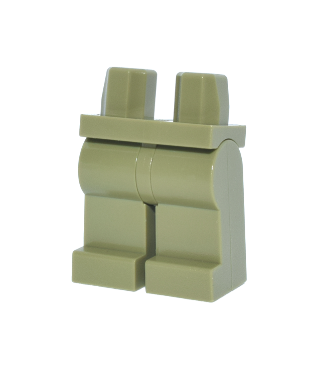 LEGO - Heupen en benen egaal - Olive Green | N