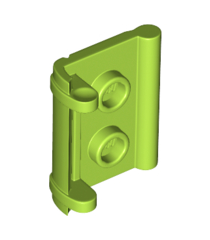 LEGO - Minifiguur-accessoire, boekbinding met 2 noppen - Lime | N - Thumbnail