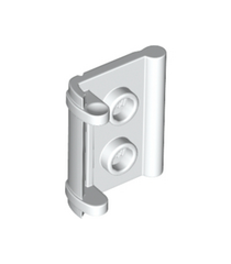 LEGO - Minifiguur-accessoire, boekbinding met 2 noppen - White | N - Thumbnail