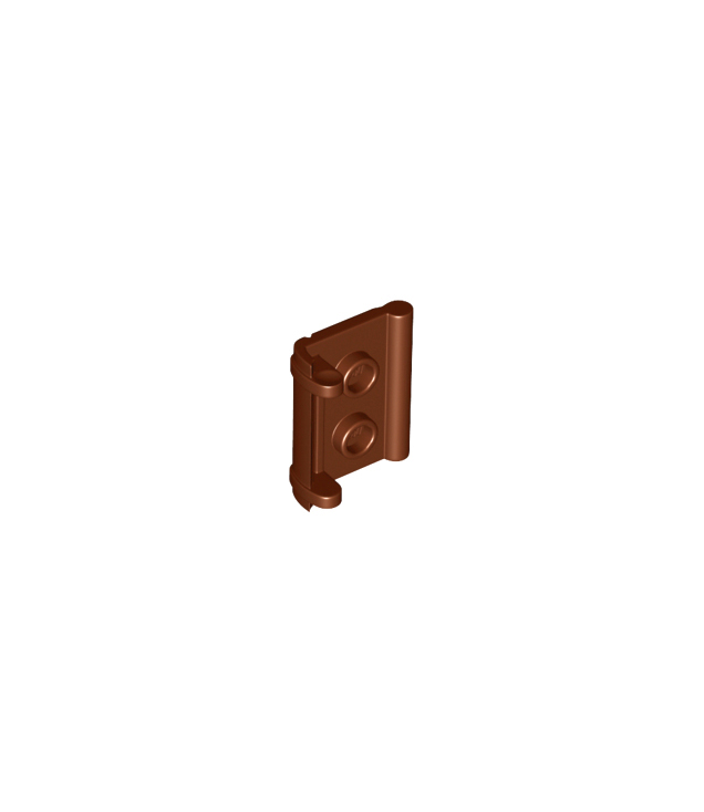 LEGO - Minifiguur-accessoire, boekbinding met 2 noppen - Reddish Brown | N