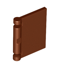 LEGO - Minifiguur-accessoire, boekomslag - Reddish Brown | N - Thumbnail