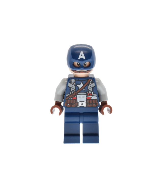 LEGO - Captain America – donkerblauw pak met band - | N